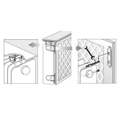 KAL-ZAB / Uchwyt do zabudowy kaloryferów