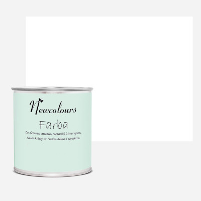 NEW-F. śnieżna biel / Farba akrylowa