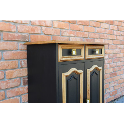 NEW-F.zamszowa czerń / Farba akrylowa