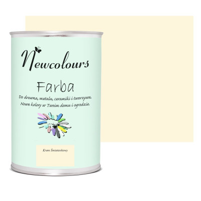 NEW-F.krem śmietankowy / Farba akrylowa