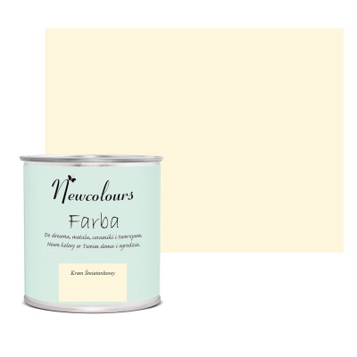 NEW-F.krem śmietankowy / Farba akrylowa