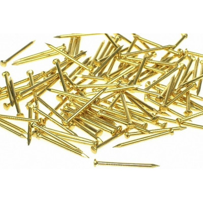 GW-5/20/OKR / Gwóźdź stalowy mosiądzowany-opak.