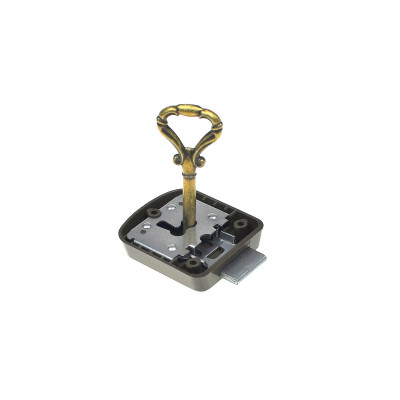 ZN-30 PLAST. BR / Zamek nakładany 30 mm