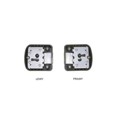 ZN-30 PLAST. BR / Zamek nakładany 30 mm