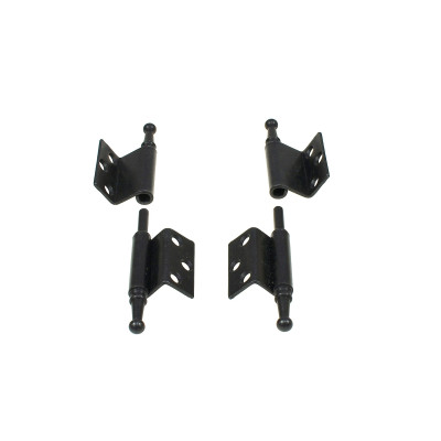 FE 631.Z.CZ / Zawias kątowy czerniony