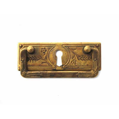 Stylowy uchwyt mosiężny