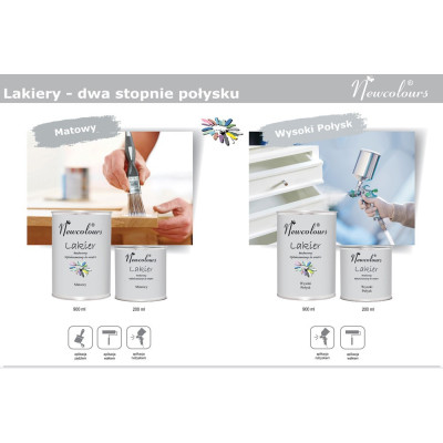 NEW-L.MAT / Lakier bezbarwny matowy