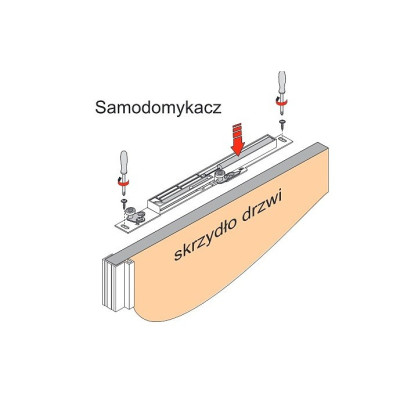PRO-Samodomykacz / System przesuwny - samodomykacz