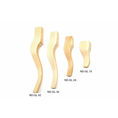 ND-GL.24 / Noga drewniana - bukowa