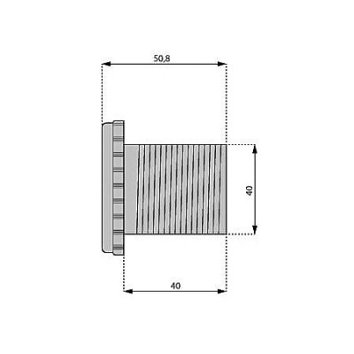 NOGA-1100.SAT/ Noga stołowa 110 cm