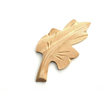 R-4083 LD / Ornament  drewniany - listek duży