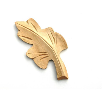 R-4083 PD / Ornament  drewniany - listek duży