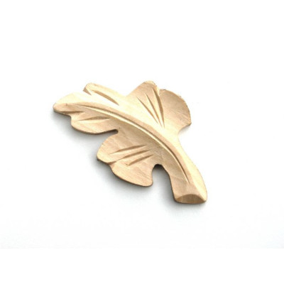 R-4083 PM / Ornament  drewniany - listek mały