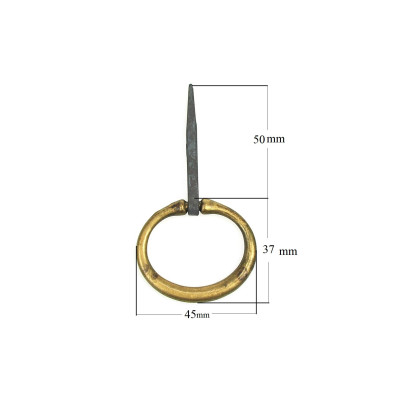 OM  129.B / Uchwyt mosiężny