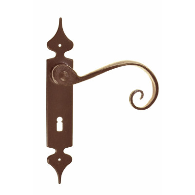 FM 001.N.M / Klamka żelazna z szyldem