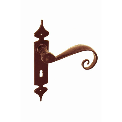 FM 001.N.M / Klamka żelazna z szyldem