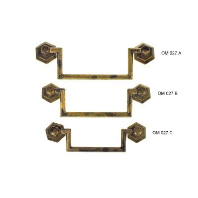 OM 027.A / Uchwyt mosiężny