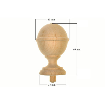 A-0672.D / Element toczony