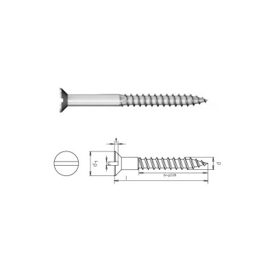 STAL-WKR / WKRĘT NIERDZEWNY 1 SZT.