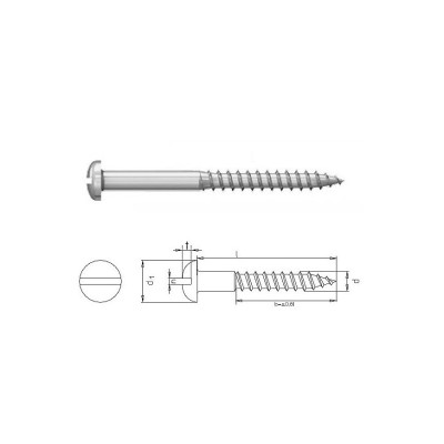 MOS-PB / WKRĘT MOSIĘŻNY 1 SZT.