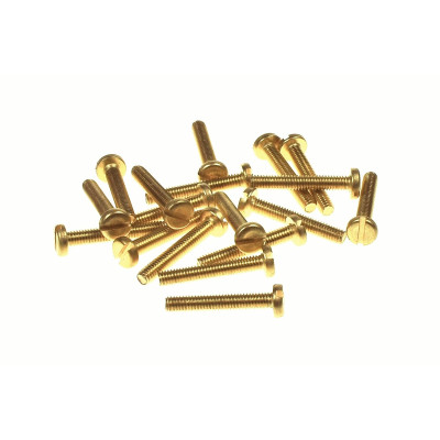 ZZZ-25.MOS / Śruba mosiężna wypukła M4x25 10szt.