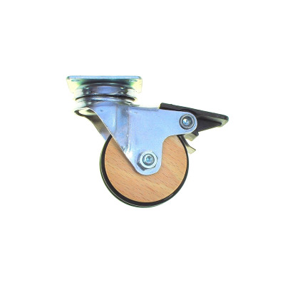 KHP-50.DREWNO / Kółko meblowe