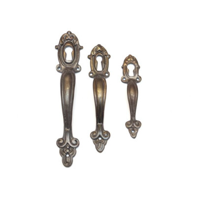 mosiężny uchwyt meblowy z kluczynką