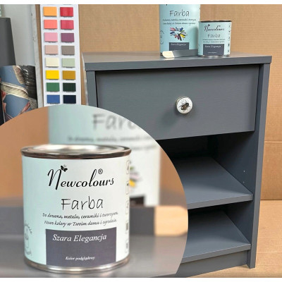 NEW-F.szara elegancja / Farba akrylowa