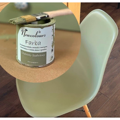 NEW-F.ulubiony szalwiowy / Farba akrylowa