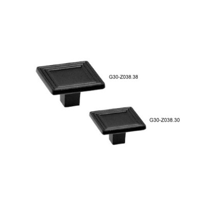 G30-Z038/38 czarna / Gałka meblowa