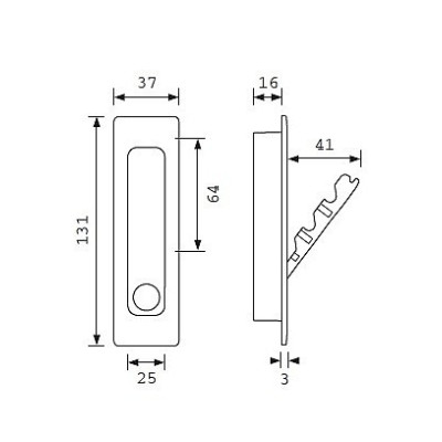 G30-K289 / Wieszak składany