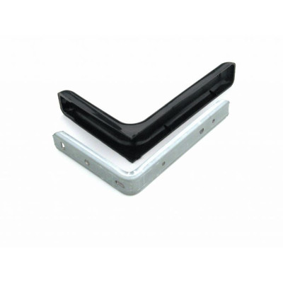 M-1501 / Wspornik pod półkę - metalowy z plastikową maskownicą