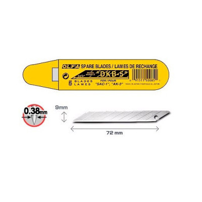 OLFA DKB-5 / Ostrze segmentowe 30 stopni