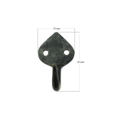 H17-40.KUTY.B / Wieszak haczyk