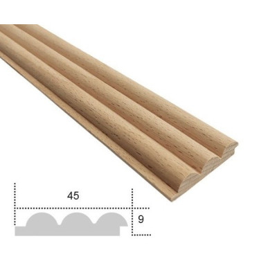LC 620.145 / Listwa drewniana ozdobna 120cm