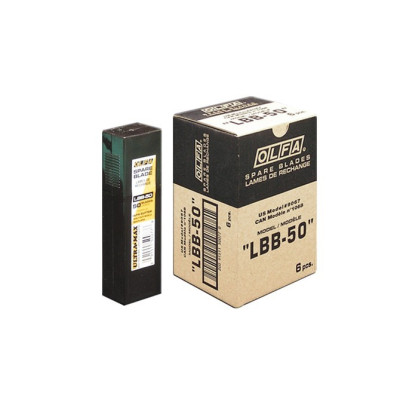 Olfa czarne ostrze segmentowe 50 szt