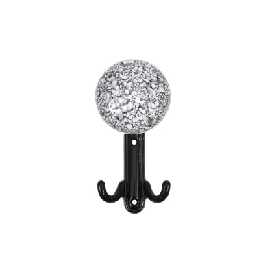 W-60/C / Wieszak - czarny granulit