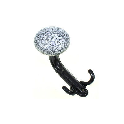 W-60/C / Wieszak - czarny granulit