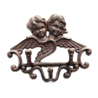 ODLEW-WIESZ.AN / Wieszak żeliwny aniołek