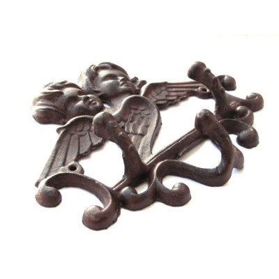 ODLEW-WIESZ.AN / Wieszak żeliwny aniołek