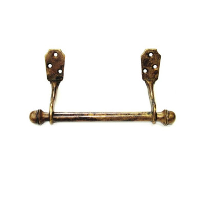 R-1499 kr / Wieszak relingowy mosiężny krótki