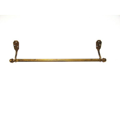 R-1499 śr / Wieszak relingowy mosiężny średni