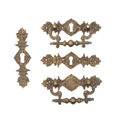 RW-6009 / Kluczynka mosiężna odlewana