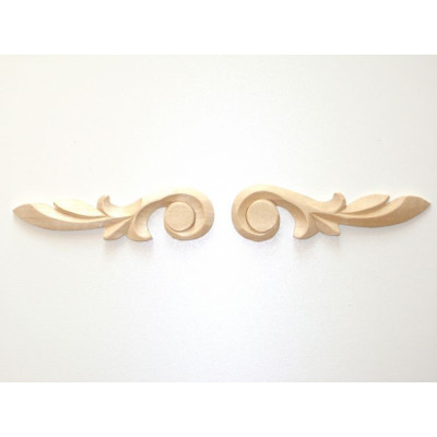 DR A-43 L / Ornament  drewniany lewy