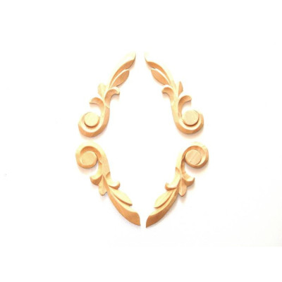 DR A-43 P / Ornament  drewniany prawy