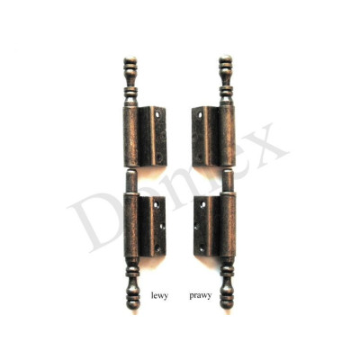 FE 628.P / Zawias kątowy stalowy-prawy