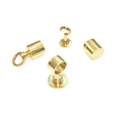 M-205 MOS / Zakończenie mosiężne liny o średnicy 30mm