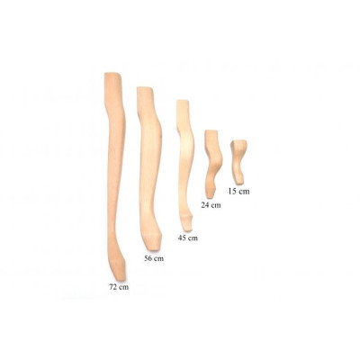 ND-Ludwik 24B / Noga drewniana - bukowa