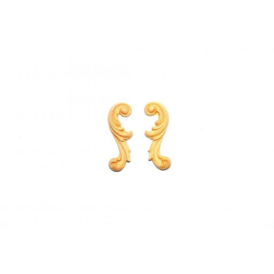 R-4032 L / Ornament z pyłu drzewnego