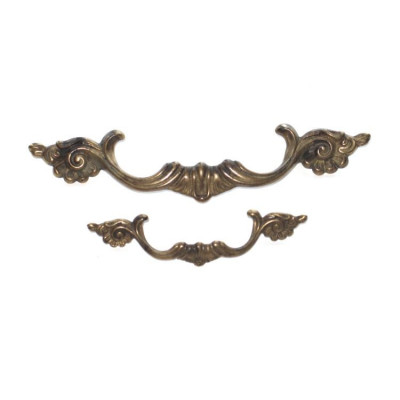 OM 017.B / Uchwyt mosiężny 98 x 24 mm